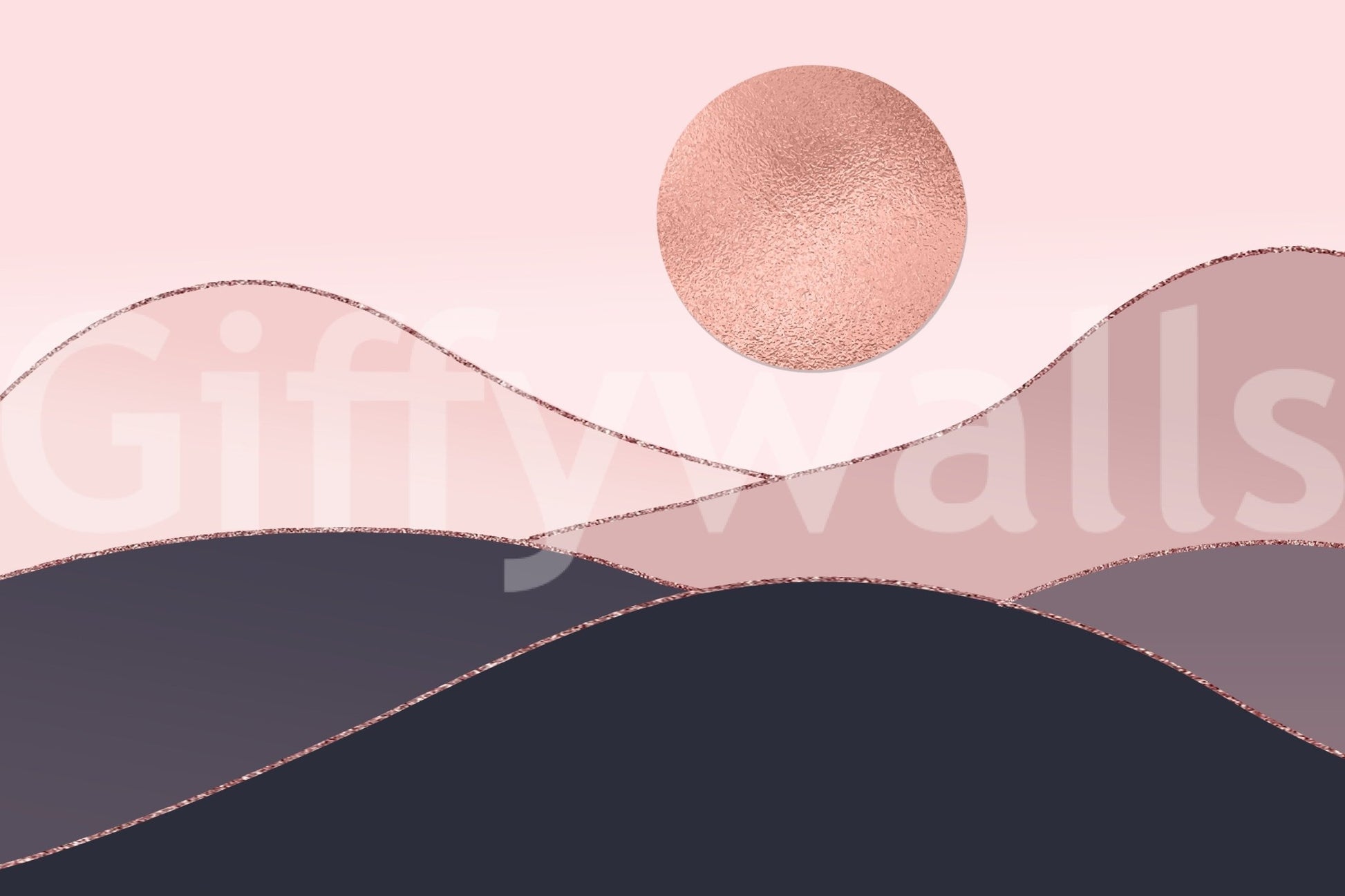 The design is non-realistic and interpretive.

