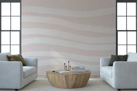 Rose Quartz Waves Wall Mural -2329868