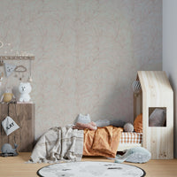 Light rose-toned mural wallpaper, GD1002