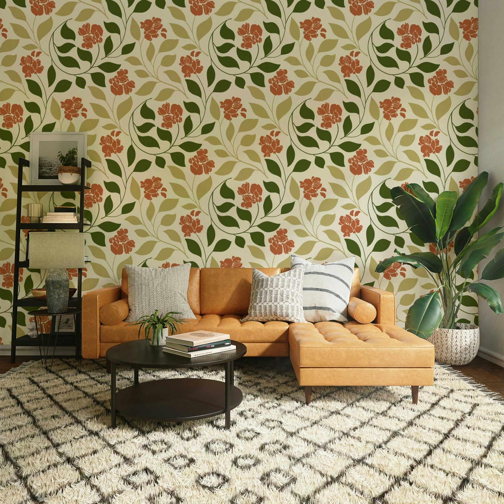 High-resolution floral pattern. GD3124

