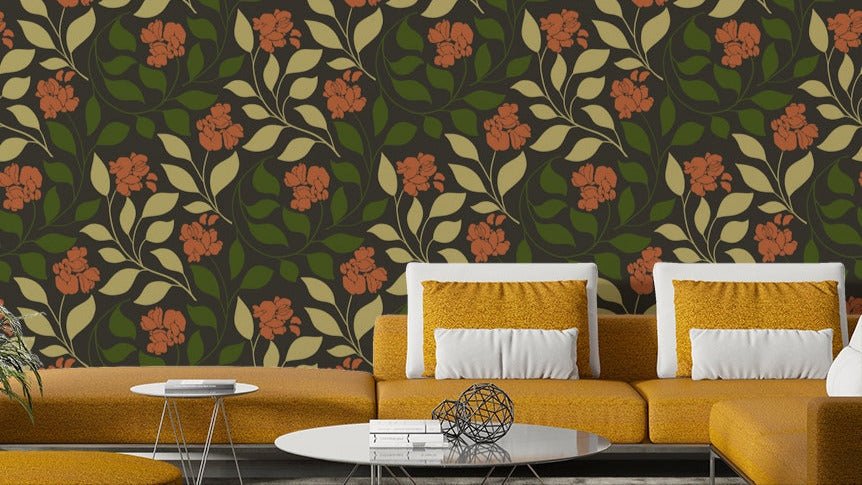 The color palette is composed of rich, earthy, and natural tones.