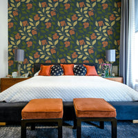 The color palette is composed of soft, muted, and classic tones, evoking a vintage feel.
