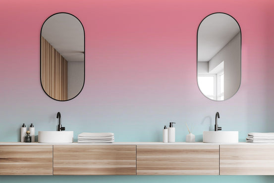 Rosy Pink Wallpaper Ombre-01