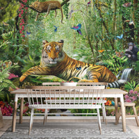 Tiger in Jungle Wallpaper Mural
A524