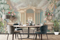 Sophisticated Garden Archway Mural