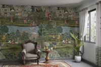Heritage inspired garden tales wallpaper

