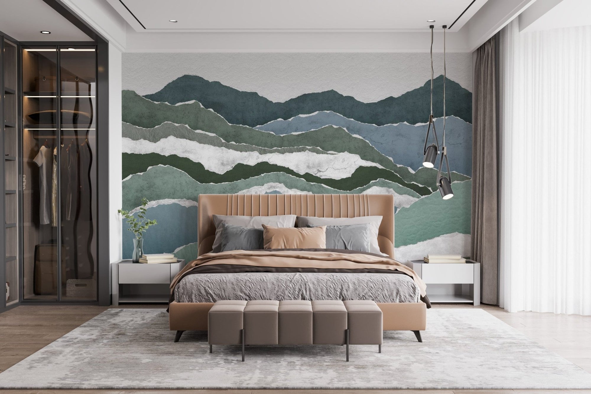 Royal Peaks Wallpaper for stunning walls C542