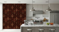 A serene abstract pattern wall mural for luxurious decor., GD5936