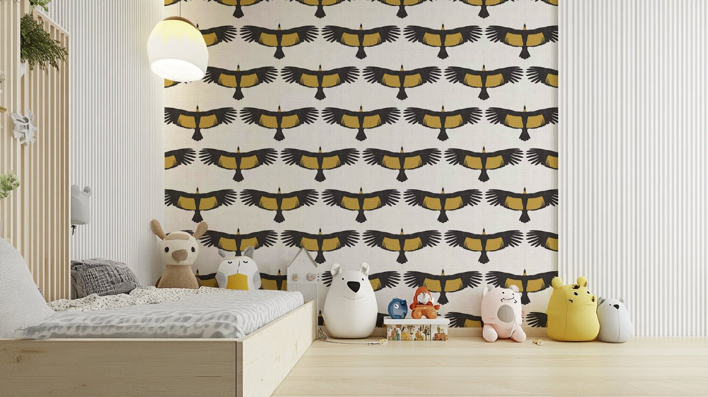 Majestic condor wallpaper design
