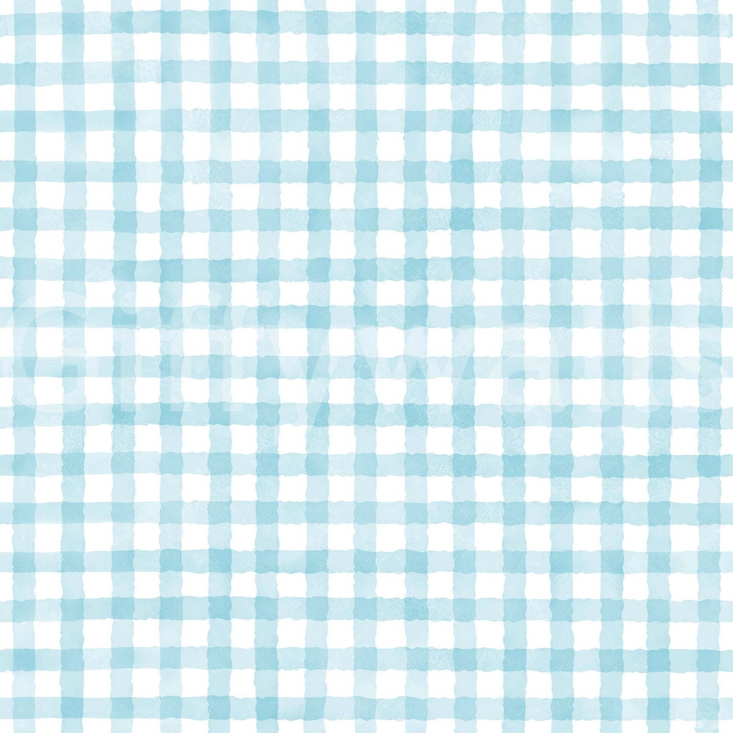 Classic baby blue gingham wallpaper for bedrooms
