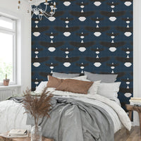 Flying eagle wallpaper mural

