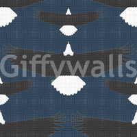 Rustic linen finish wallpaper
