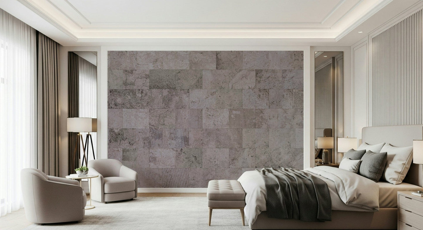 Detailed view of the Rustic Block faux texture.