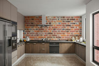 Stunning rustic brick wall mural for living rooms, GD1852