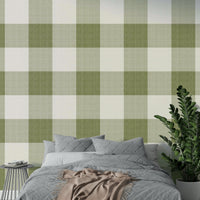 Grid and stripe wallpaper mural GD696
