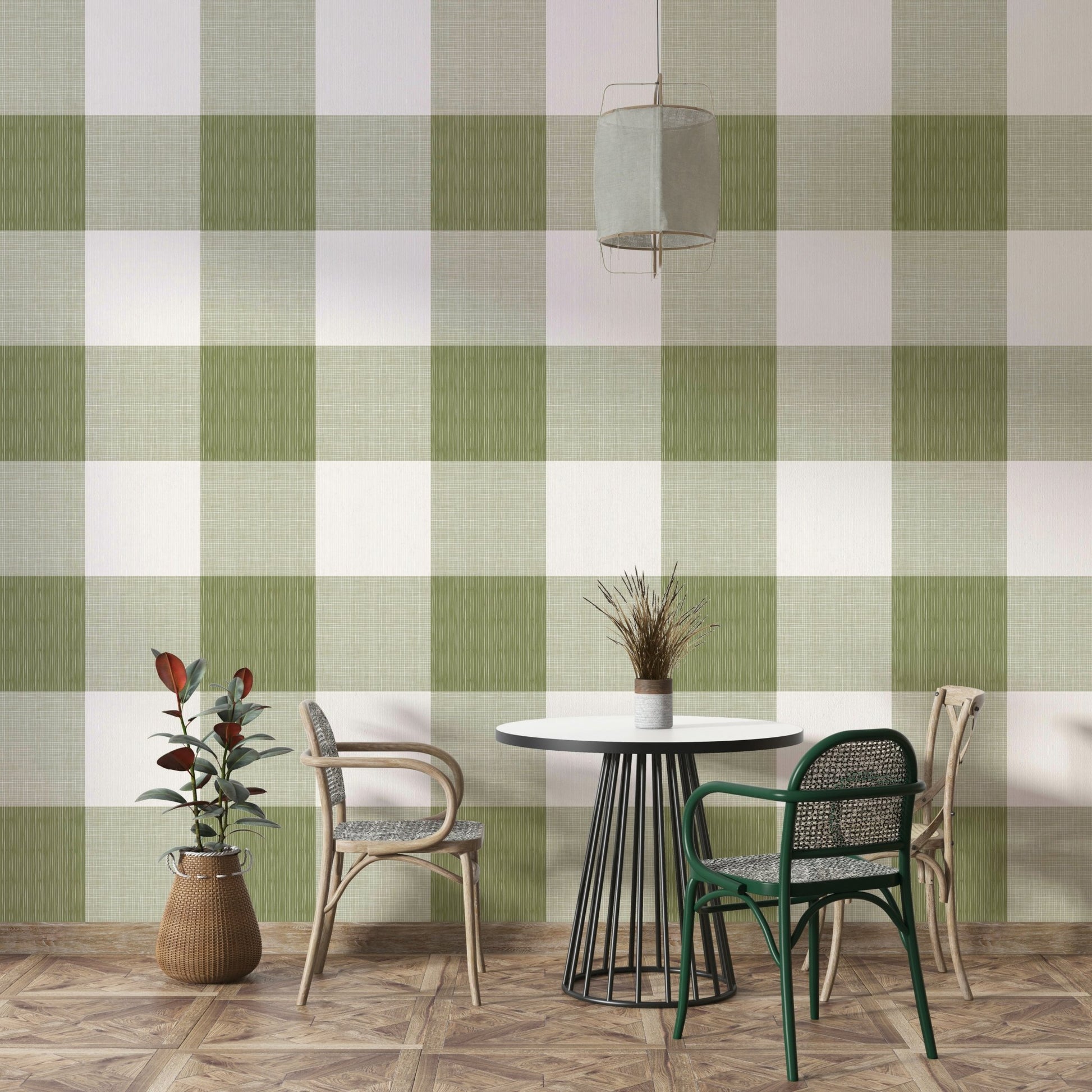 Patchwork wallpaper for walls GD696

