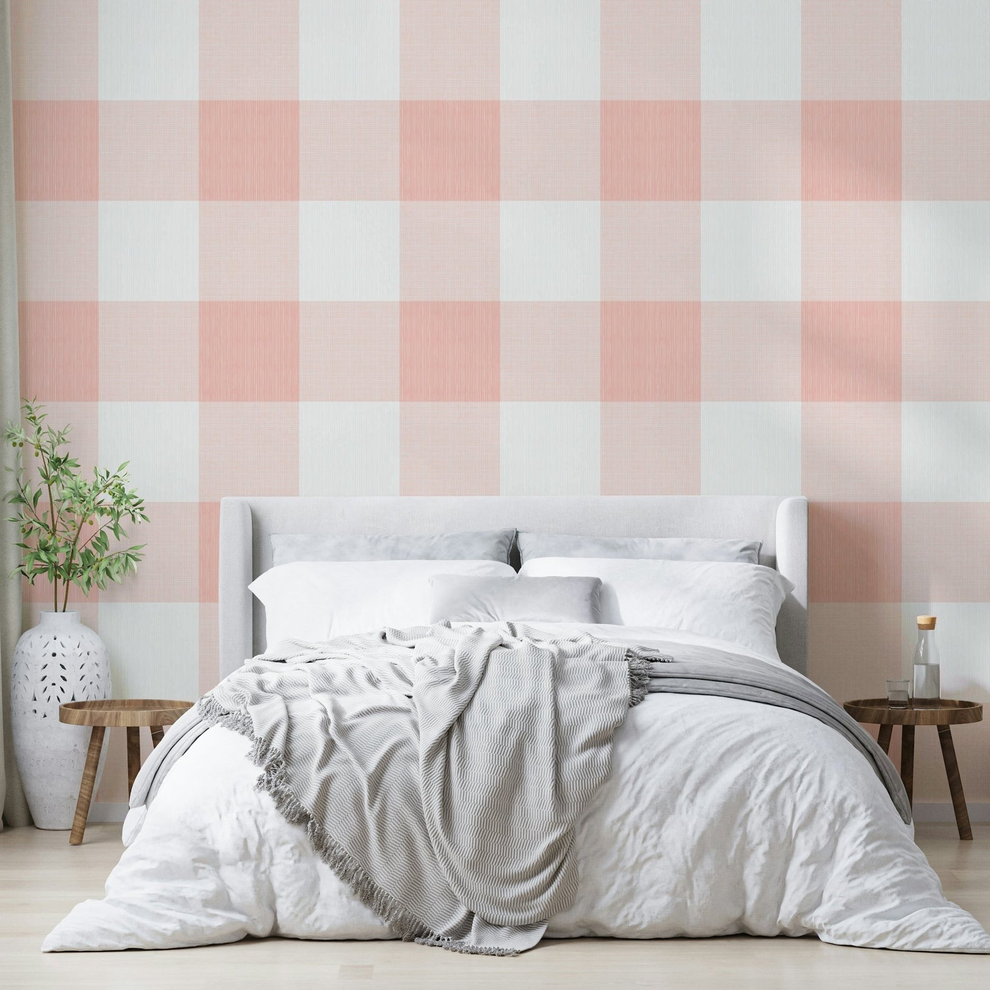 Cozy farmhouse wall mural
