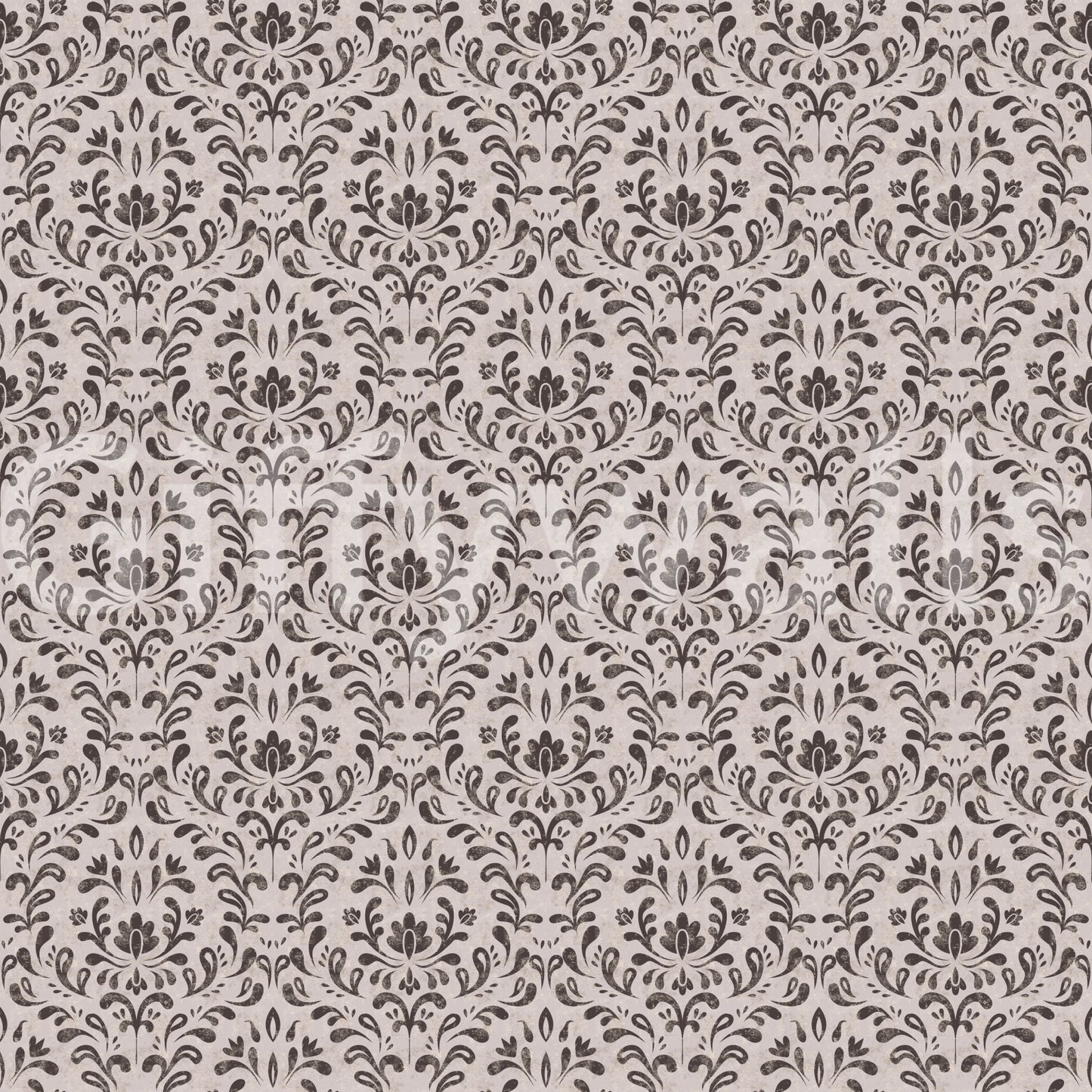 Classic damask wall mural for study room walls and quiet spaces