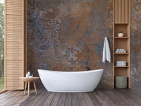 "Distressed vintage wallpaper in warm tones" D241
