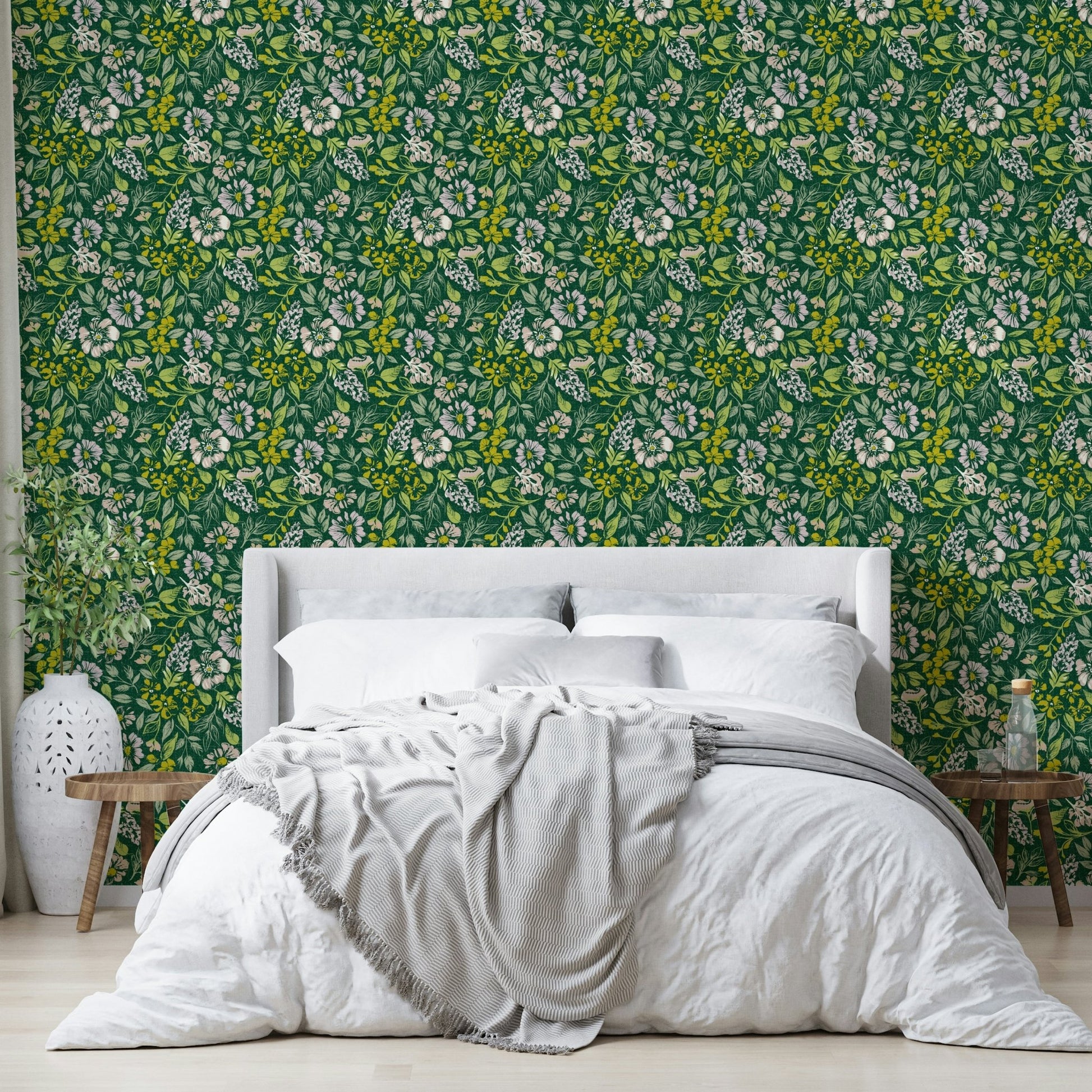Durable rustic wall mural
