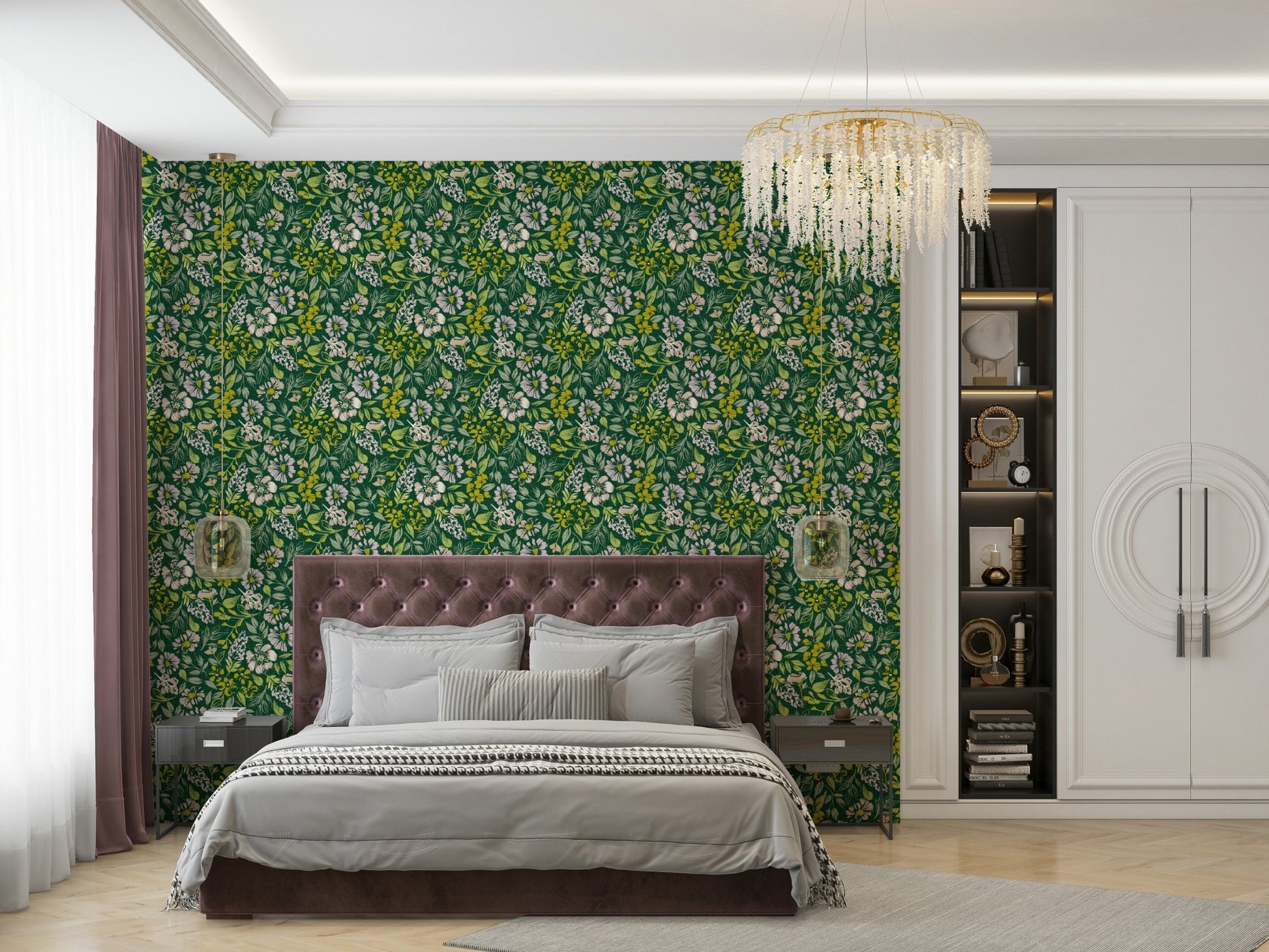Classic traditional wall mural
