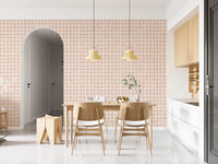 Rustic Grid Design  Wallpaper⁠