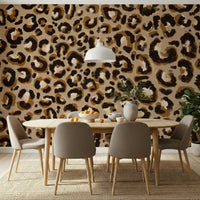 Rustic Leopard Wall Mural -2384305