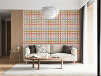 Muted color Rustic Lines Wallpaper Wallpaper⁠ panel