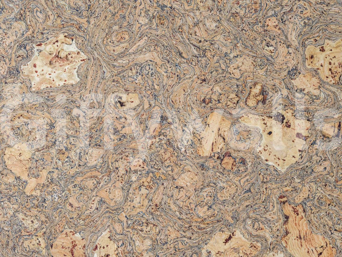 Sophisticated style Rustic Natural Cork Pattern Wall Mural decor