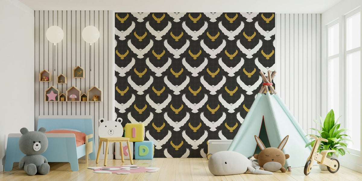 Rustic Owl Wallpaper GD747
