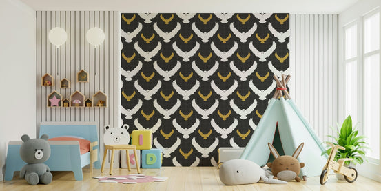 Rustic Owl Wallpaper GD747

