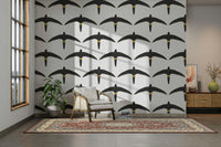 Modern coastal wallpaper
