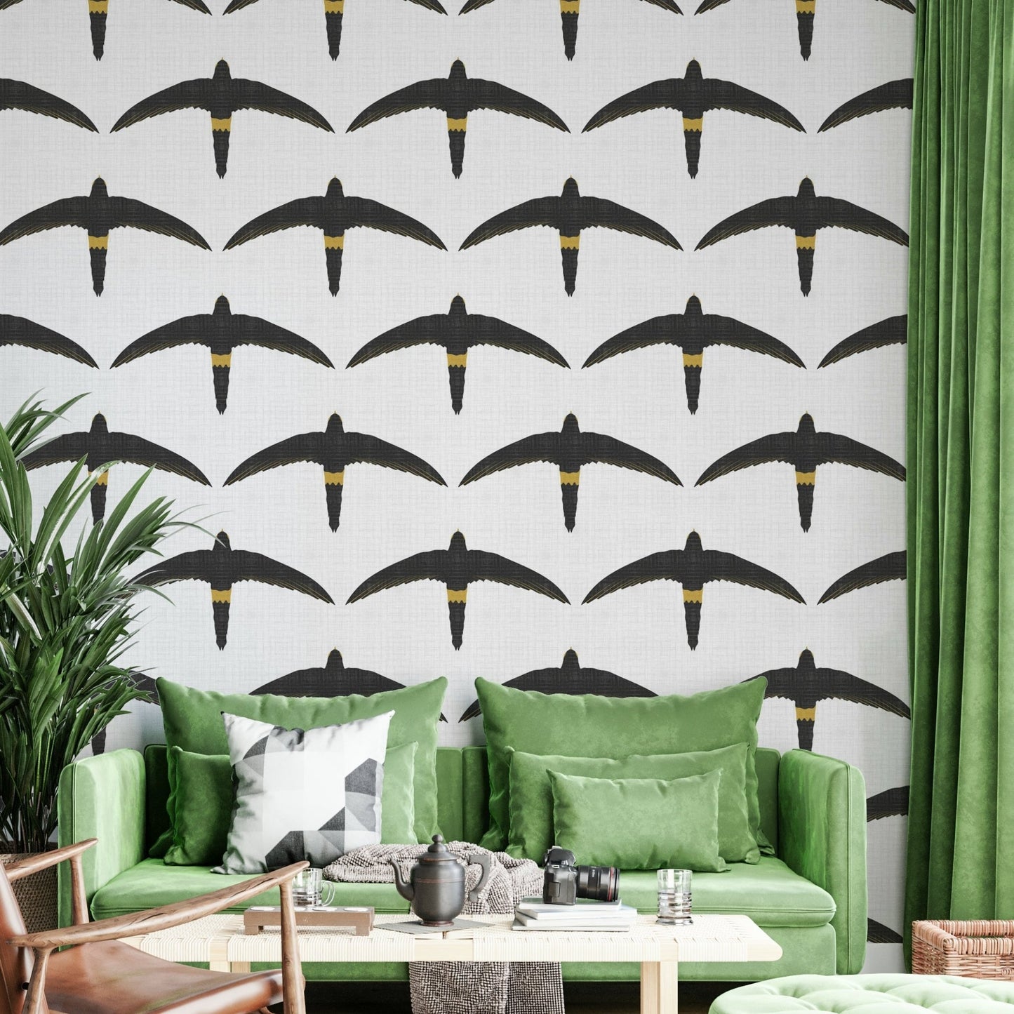 Easy install bird wallpaper
