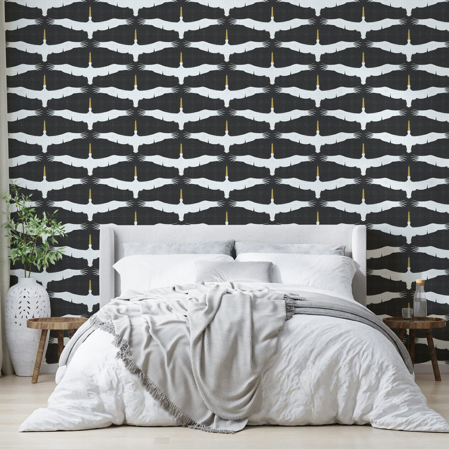 Durable rustic wall mural
