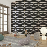 White spoonbill wall mural
