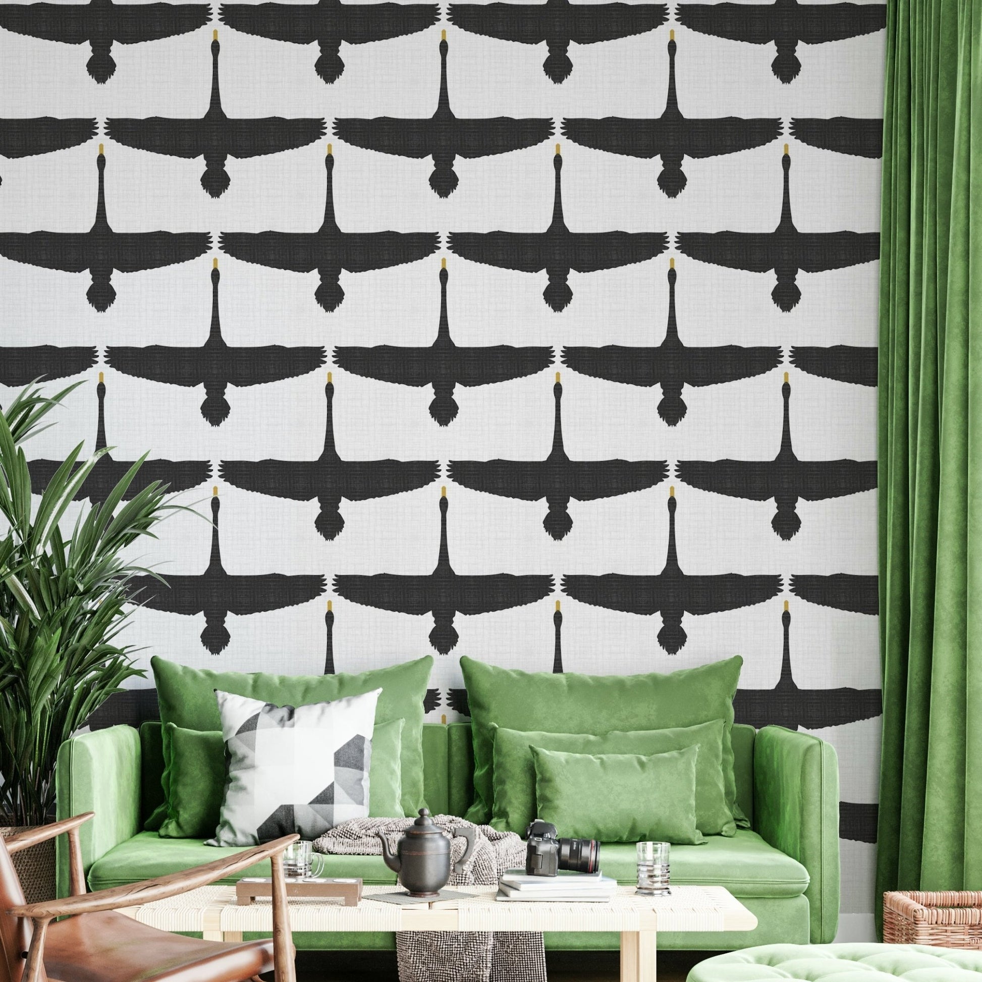 Rustic Swan Wallpaper
