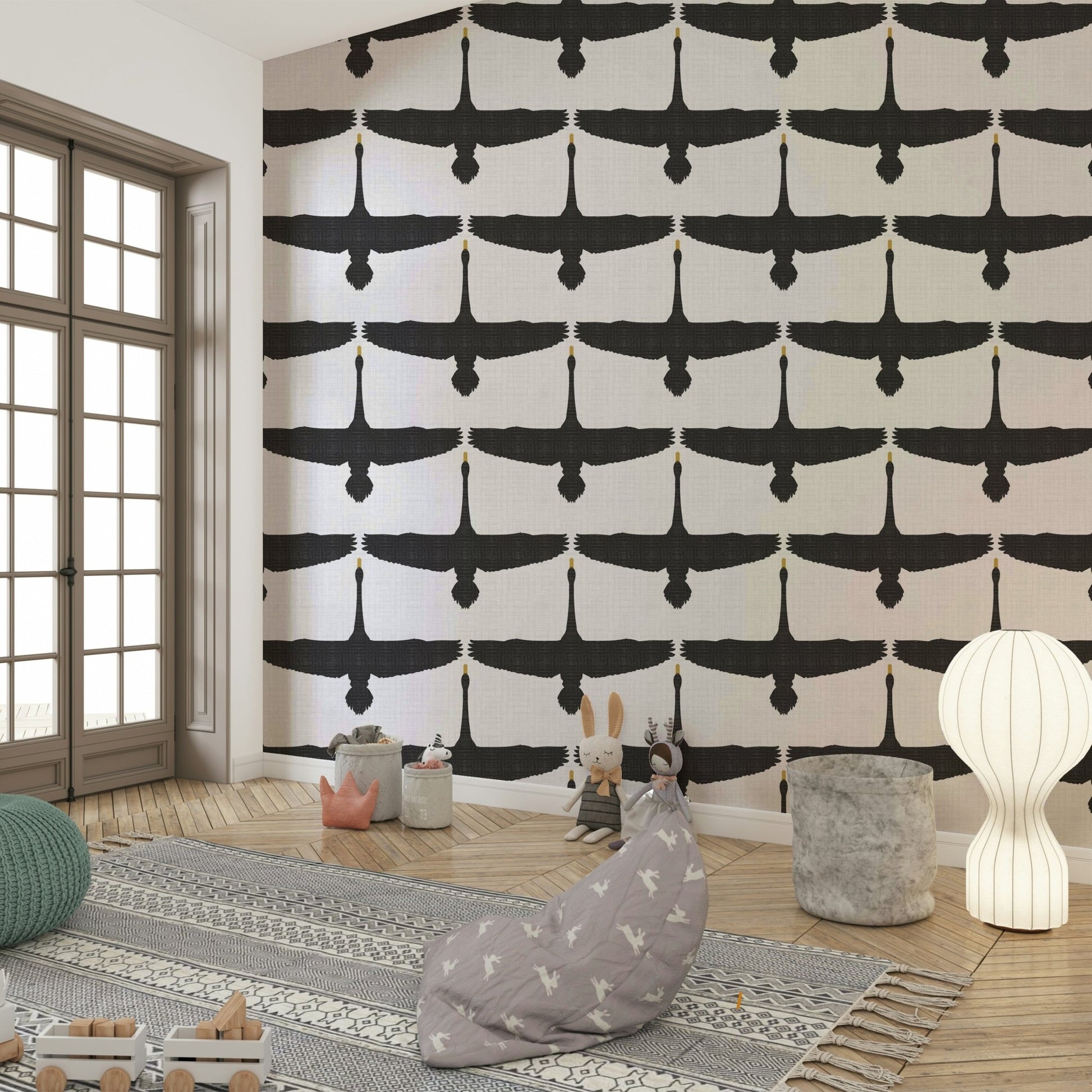 Easy install bird wallpaper
