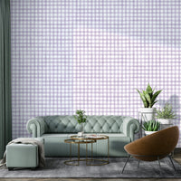 Vintage-style checkered pattern for living rooms
