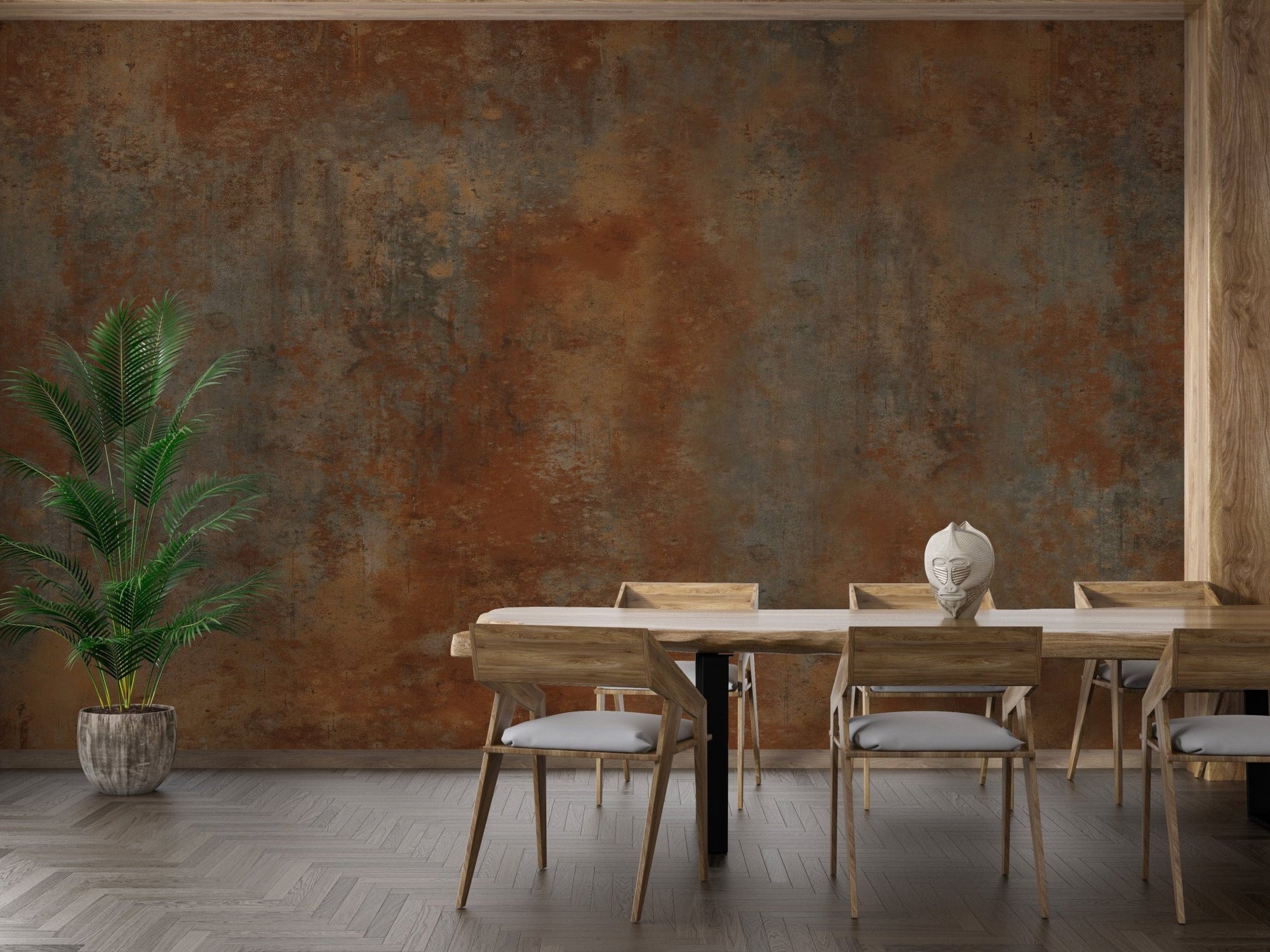 Industrial Rust Wall Mural C477
