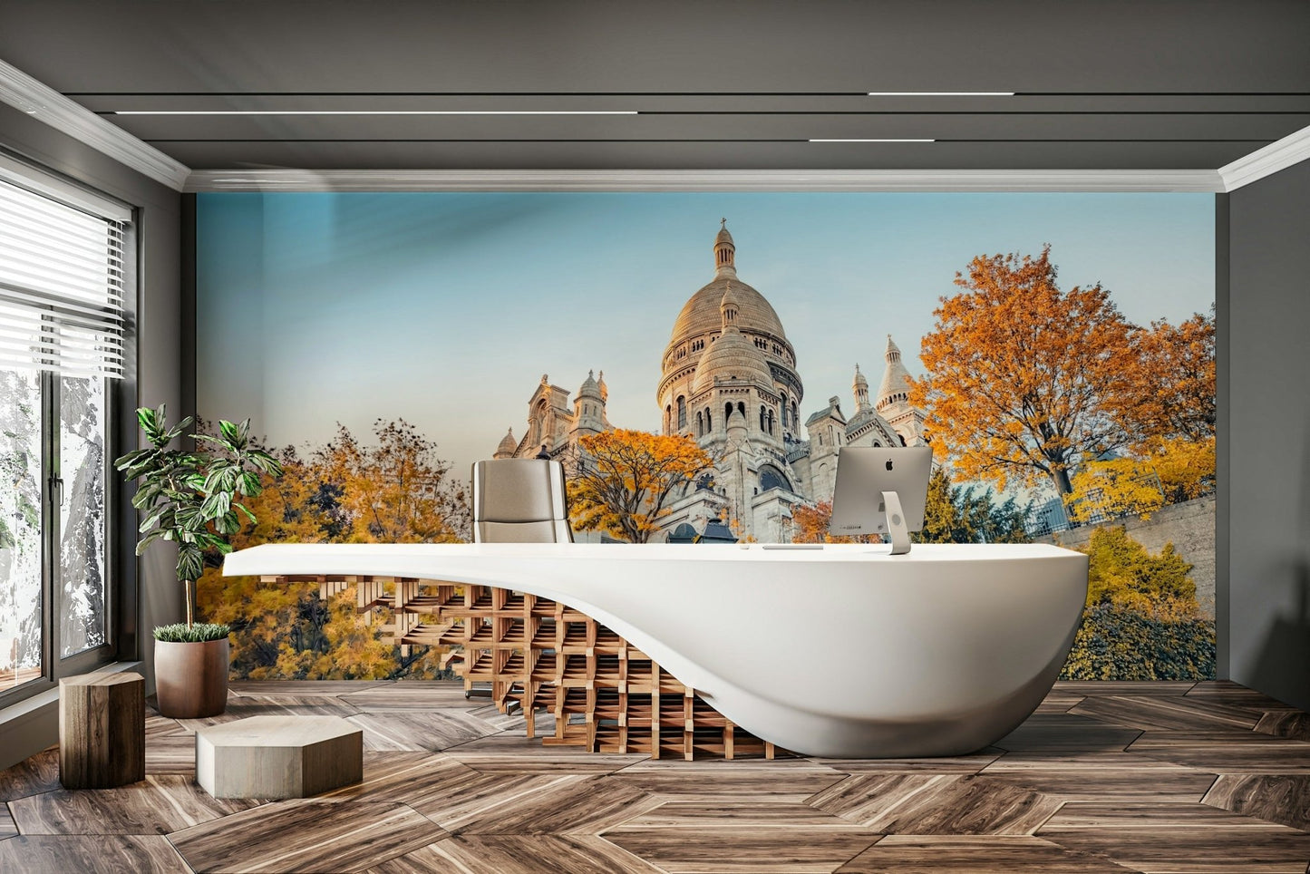 Sacre-Coeur Sunrise Wall Mural