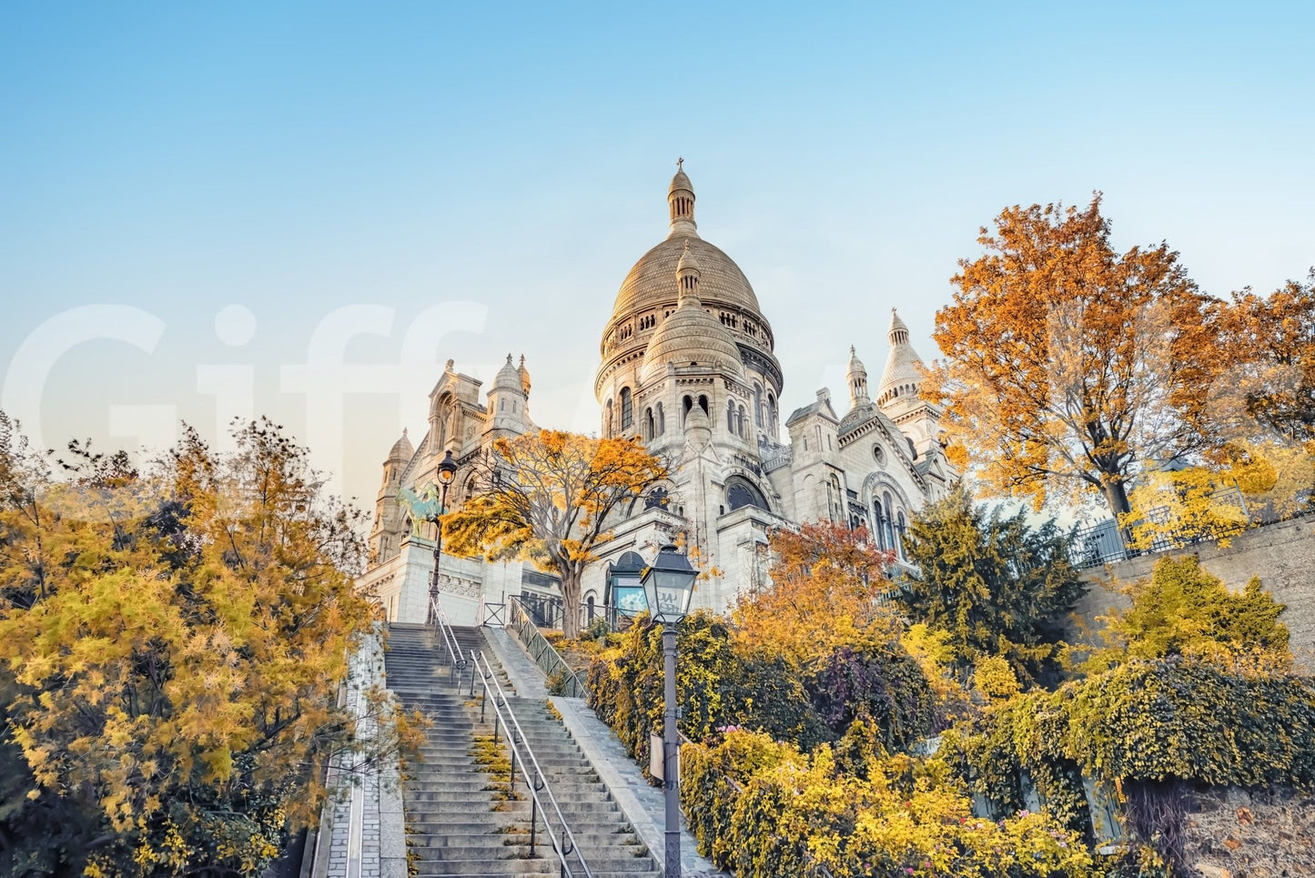 Sacre-Coeur Sunrise Wall Mural