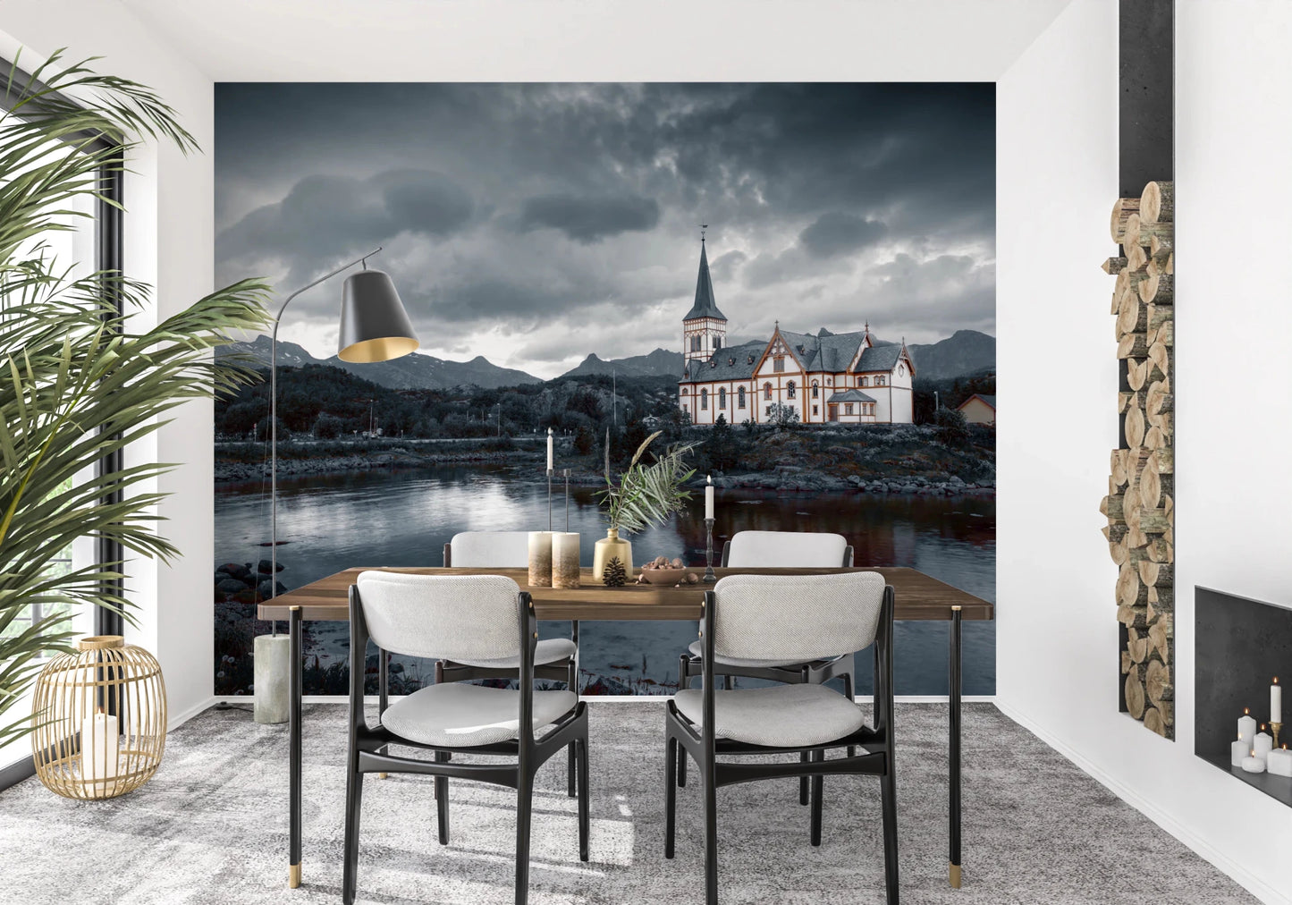 Sacred Shores Wall Mural