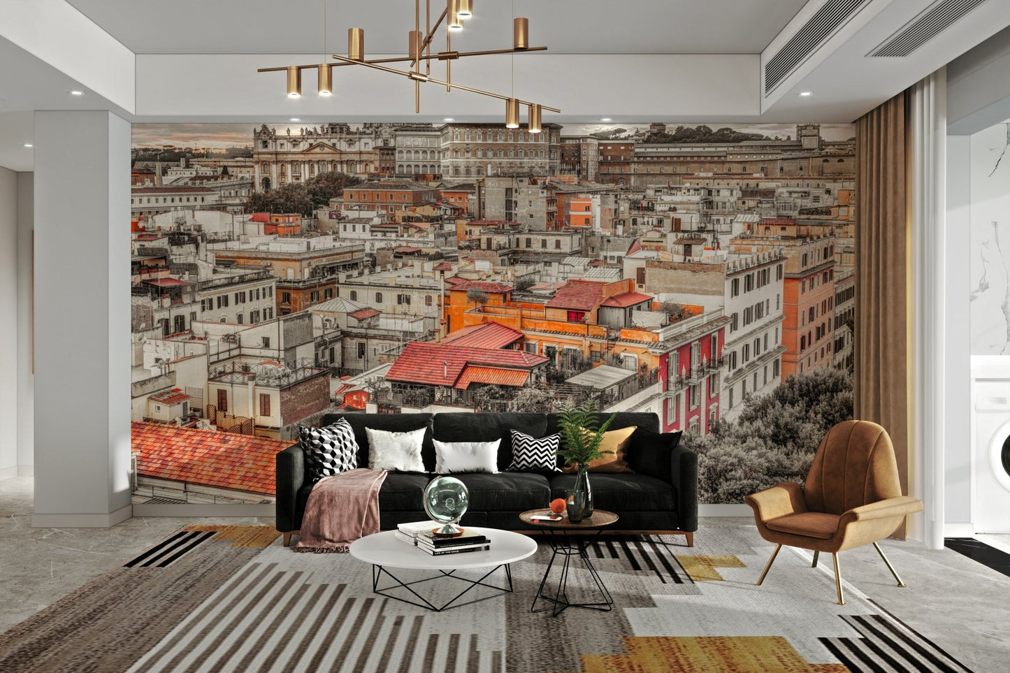 View of Vatican City skyline. GD2908

