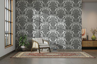 Modern monochrome wallpaper
