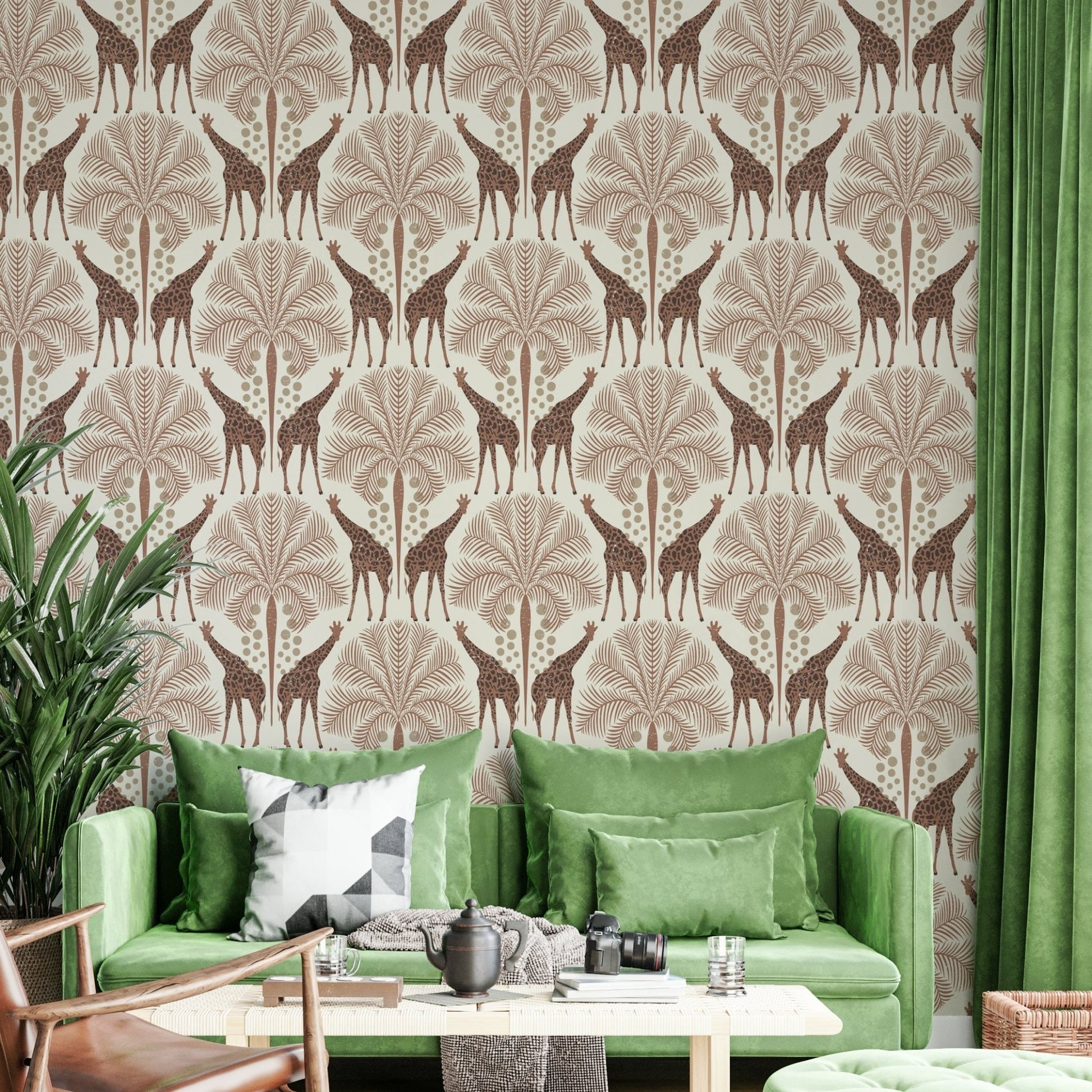 Easy install safari mural
