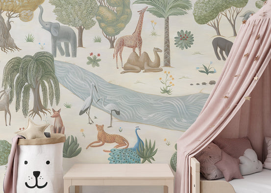 Safari Whispers Wall Mural, C247
