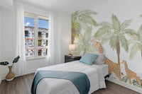 Safari Wild Animals Wallpaper Murals - Giffywalls