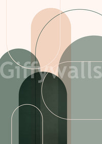 Flowing green hues for your wall with Sage Flow 2