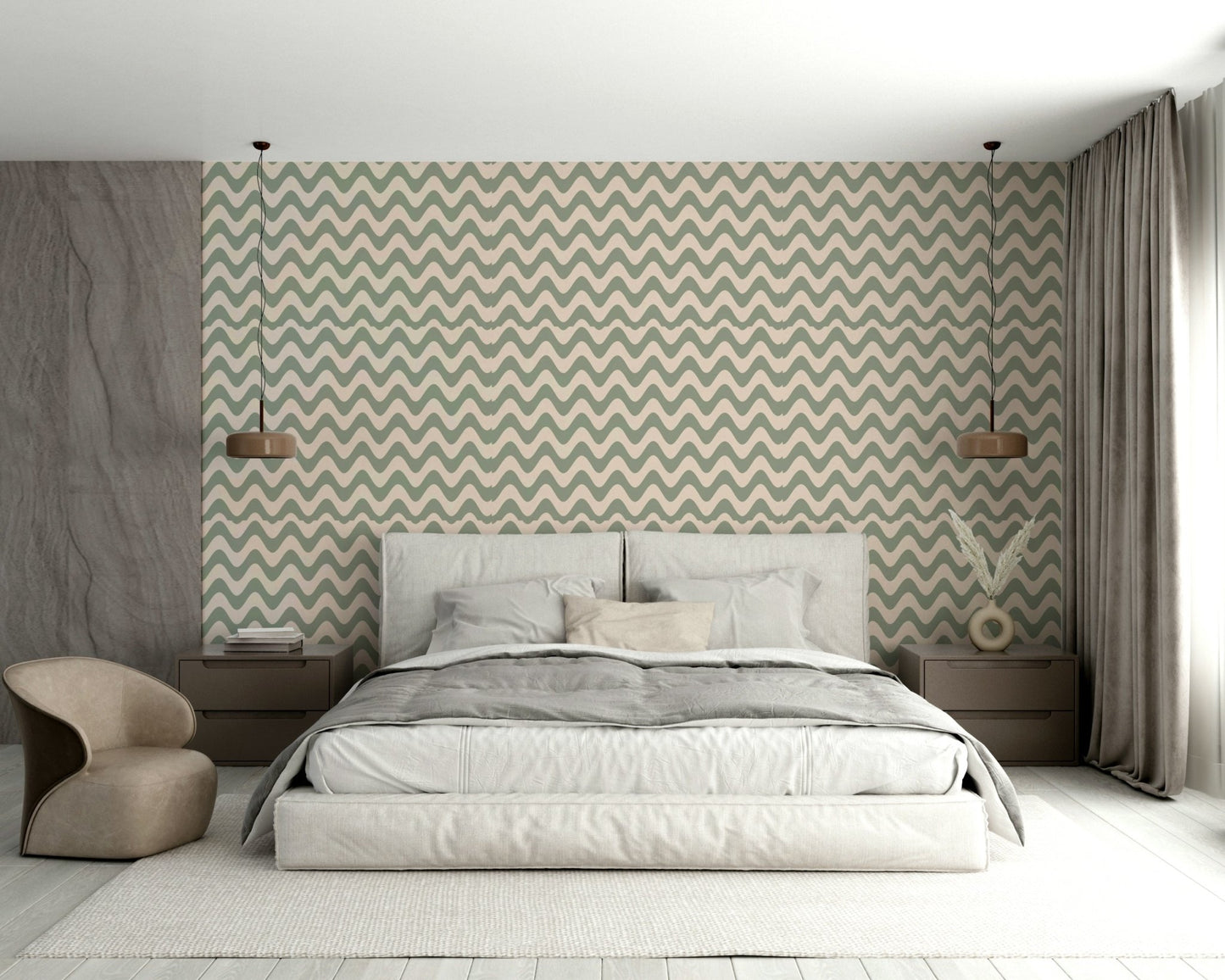 Wallpaper for walls with a fantastical landscape

