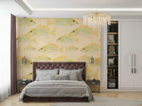 Coastal fish wallpaper for walls

